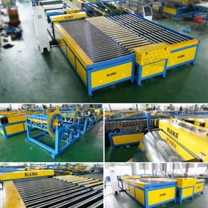 U Shape Rectangular Air Duct Making Auto Line Pipe Grooving Machine thumbnail-5