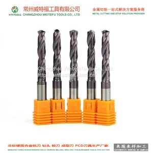 WTFTOOLS Customized Diam 4~5 Solid Tungsten Carbide Twist Drill Bit thumbnail-1