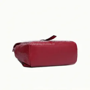 European and American Fashion Backpack Spring and Summer New Women's Bag Crocodile-print Leather Shoulder Bag thumbnail-4