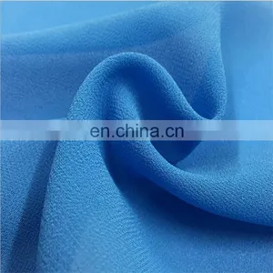 Chinese Supplier 75D 92% Polyester 8% Spandex 4 Way Stretch Moss Crepe Fabric Pants Fabric thumbnail-2