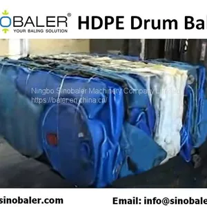 HDPE Drum Baler Machine thumbnail-1