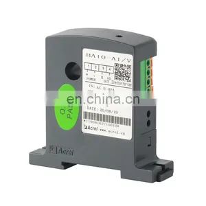Acrel AC Current Sensor Input:AC 0-50A Output:DC:0-5V/0-10V Diameter:10mm CTs Class 0.5 0.2 Current Transducer BA10-AI/V thumbnail-1