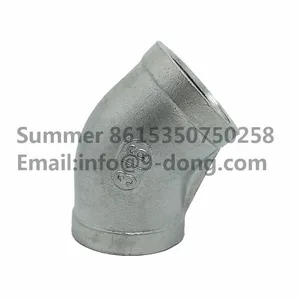 Stainless Steel Pipe Fittings 45LB 45 Degree Elbow thumbnail-5