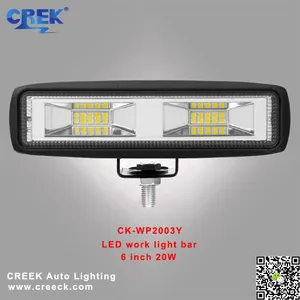 6 INCH 20W LED WORK LIGHT BAR thumbnail-1