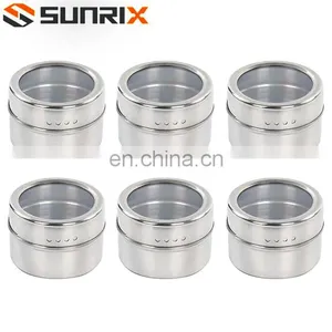 Seasoning Stainless Steel Magnetic Spice Tin thumbnail-4