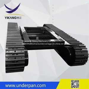 Custom Best Price Gobi Desert Drilling Rig Crawler Chassis Steel Track Undercarriage From China thumbnail-3