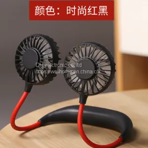 Neck Fan, Charging Fan, Portable Lazy USB Fan Wechat:13510231336 thumbnail-2