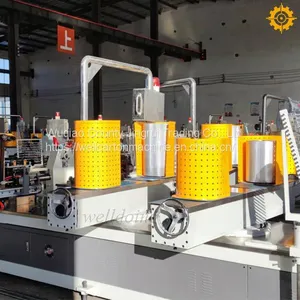 Full Automatic Kraft Cardboard Paper Tube Making Equipment thumbnail-5