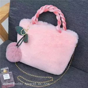 09Plush Bag Cherry Handbag Ladies Fashion Trend Crossbody Bag Shoulder Bag Cute Wholesale thumbnail-5