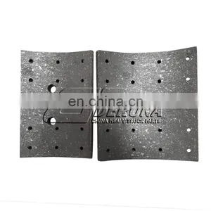 FAW Truck Spare Parts Rear Friction Lining I 3502406-A6E For FawJ6 J6p J6L J7 Truck thumbnail-2