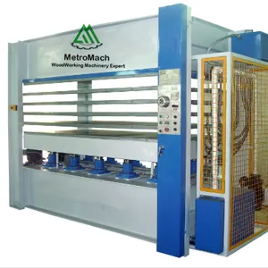 Woodworking Hydraulic Hot Press Machine for Fire-proofing Floor, Door, Furniture thumbnail-2