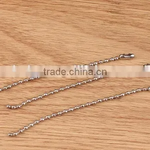 Ball Chain Extension Chain Iron Material Nickel Plated Accessories thumbnail-1
