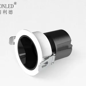 High Quality Painting Aluminium Housing 8 15 24 38 55 Lens Anti-Glare Spotlight Adjustable Recessed Led Downlight SpotLight thumbnail-1