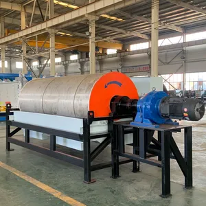 Permanent Slurry Magnetic Separator Wet Drum Magnetic Separator for Silica Sand thumbnail-1