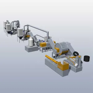 China Tyres Recycling Machine Used Tyre Granule Recycling Line Tyre Recycling Plant Cost thumbnail-3