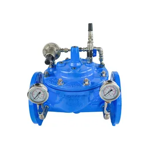 DN600, Pn10/16 Flange Connect Water Pressure Reducing Valve thumbnail-1