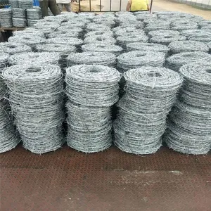 Galvanized Barbed Wire Mesh Heavy Duty Security Fencing for Farm & Industrial thumbnail-3