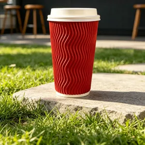 Coffee Corrugated Cup thumbnail-5