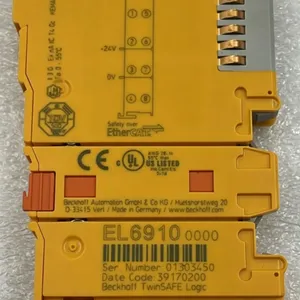 Beckhoff EL6910 EtherCAT TwinSAFE Logic Terminal Advanced Safety Controller Module FSoE PROFIsafe SIL3 PL e thumbnail-5