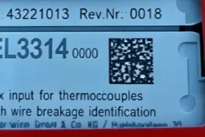 Beckhoff EL3314-0090 EtherCAT 4-Channel Thermocouple Input Terminal 16-Bit Temperature Measurement TwinSAFE SC Module thumbnail-3
