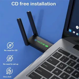 1300Mbps USB 3.0 WiFi Adapter Network Card Dual Band 2.4G/5GHz Bluetooth 4.2 Wireless Receiver Transmitter For Desktop Laptop PC thumbnail-4