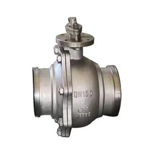 Stainless Steel Manual Ball Valve, Bolted Flange Ball Valve thumbnail-2