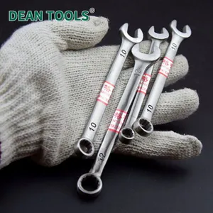 Nicht magnetischer 15°-Versatz-Kombinationsschlüssel-Set, aus 304 Edelstahl, spiegelpoliert für enge Räume thumbnail-2