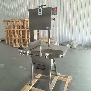 QD-350 High Efficiency Bone Saw Machine 2.2KW Commercial Meat Cutting Equipment With Optional Safety Pusher thumbnail-4