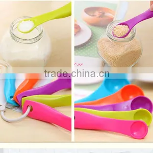 Mixed Colors, Set of 5,Color Measuring Spoons thumbnail-4