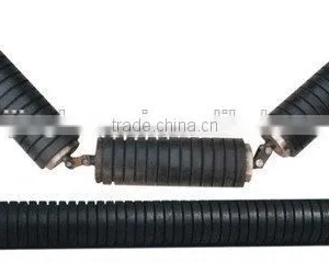 China Supplier Impact Idler Roller With Buffer Rings/Carrying Impact Roller With Different Size thumbnail-2