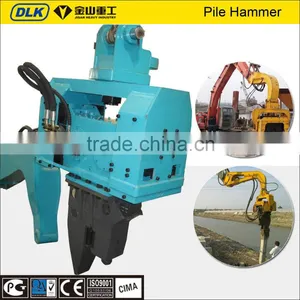 High Quality Hydraulic Vibro Pile Driving Hammer for 40tons Excavator thumbnail-1