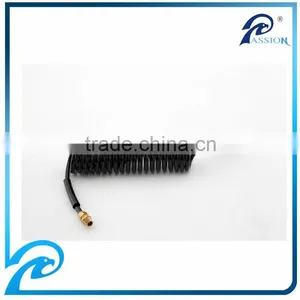 5mm * 8mm PU/Polyurethane Spiral Air Hose With Brass Fitting thumbnail-2