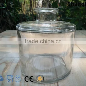 360ml Large Round Glass Bottle Aroma Reed Diffuser Perfume Glass Bottle thumbnail-1