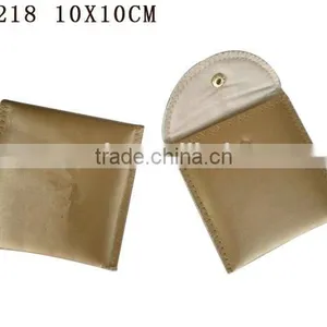 Fancy Gold PU Leather Pouch or Bag thumbnail-1