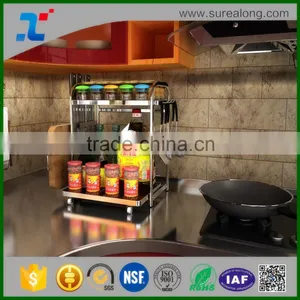 Kitchen Stainless Steel Seaoning Rack thumbnail-6