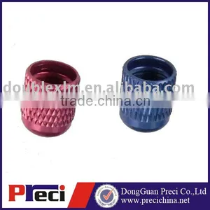 Aluminum Knurled Black Anodized Screw thumbnail-6