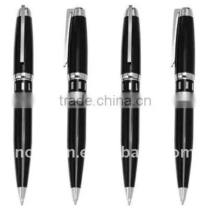 Hot Sell Heavy Pen Product in Black Metal Ball Pen thumbnail-1