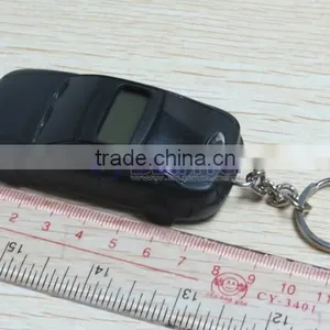 Car Style Keychain Digital LCD Compass Tyre Pressure Meter thumbnail-6