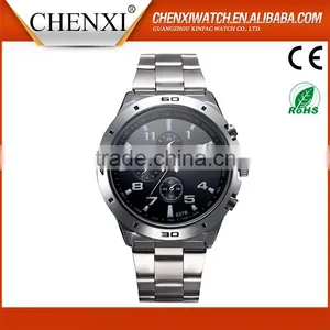 Made In China Factory Price Japan Movt Quartz Watch Stainless Steel Back thumbnail-1