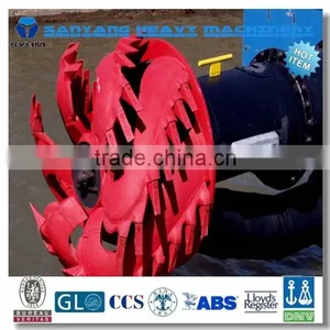 Capacity 160M3-2400M3/h Hydraulic Cutter Head For Cutter Suction Dredger thumbnail-1