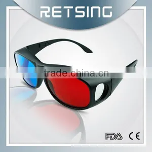 2015 Universal Type 3D Glasses/Red Blue Cyan 3D Glasses Anaglyph 3D Plastic Glasses thumbnail-4