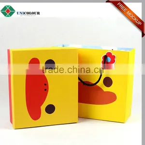 Custom Cute Logo Foil Lined Paper Bags for Children thumbnail-3