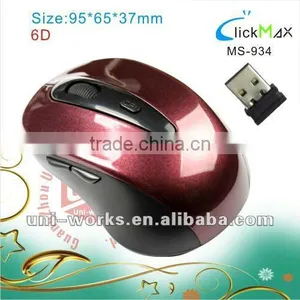 New USB 6D Optical 2.4G Wireless Mouse thumbnail-1