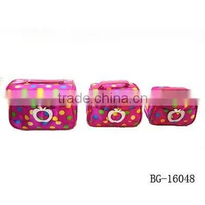 Promotional Set of Cosmetic Bag With Zipper thumbnail-1
