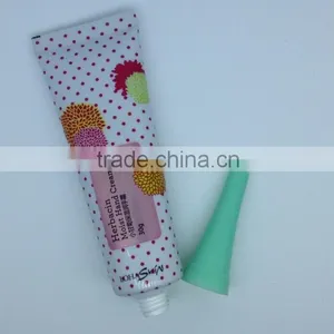 White Cream Collapsible Aluminum Tubes Cosmetic for Skin Whitening Cream thumbnail-4