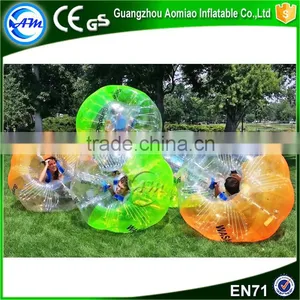2016 Hot Half TPU Soccer Bubble Ball,inflatable Knocker Ball for Sale thumbnail-1