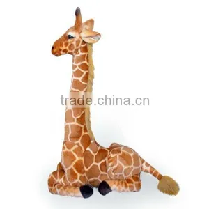 Chinese Soft Toy Manufacture Plush Stuffed Giraffe thumbnail-1