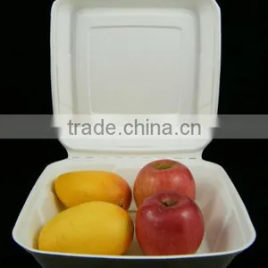 Biodegradable Tree-free Bagasse Pulp Food Box thumbnail-1