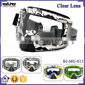 BJ-MG-013 New Arrival Clear Motorcycle Motocross Goggle thumbnail-1