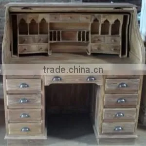 Recycled Teak Desk Table SDK-04 thumbnail-1